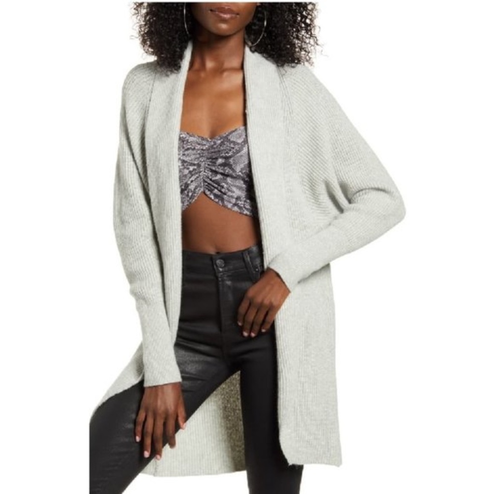 Leith Dolman Sleeve Long Cardigan